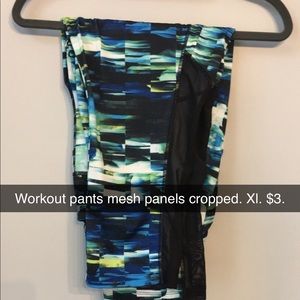 Workout pants